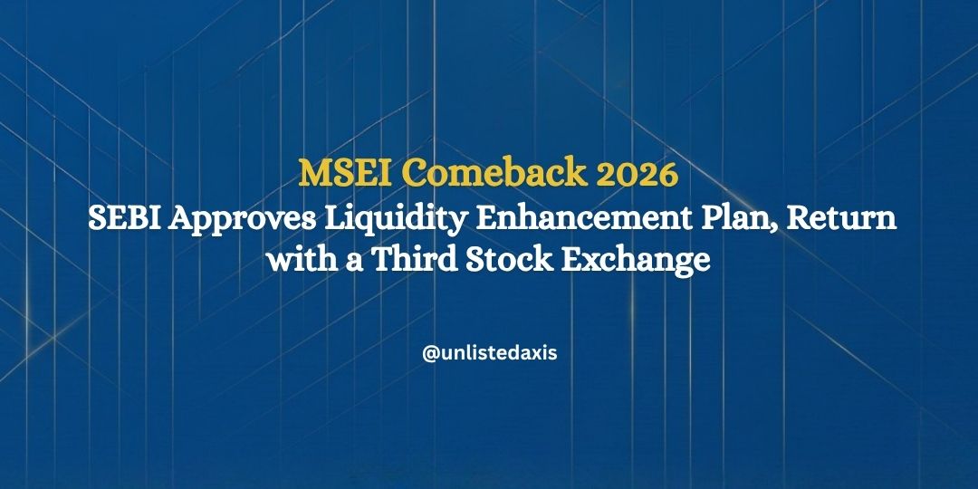 MSEI Comeback 2026: SEBI Approves Liquidity Enhancement Plan.
